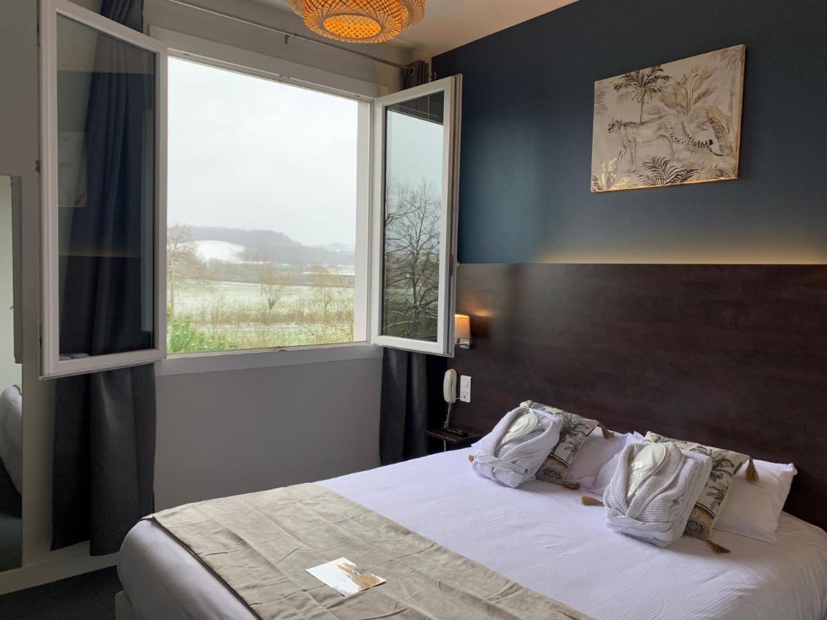 Onet-le-Chateau Logis Hotel Aux Berges De L'Aveyron מראה חיצוני תמונה