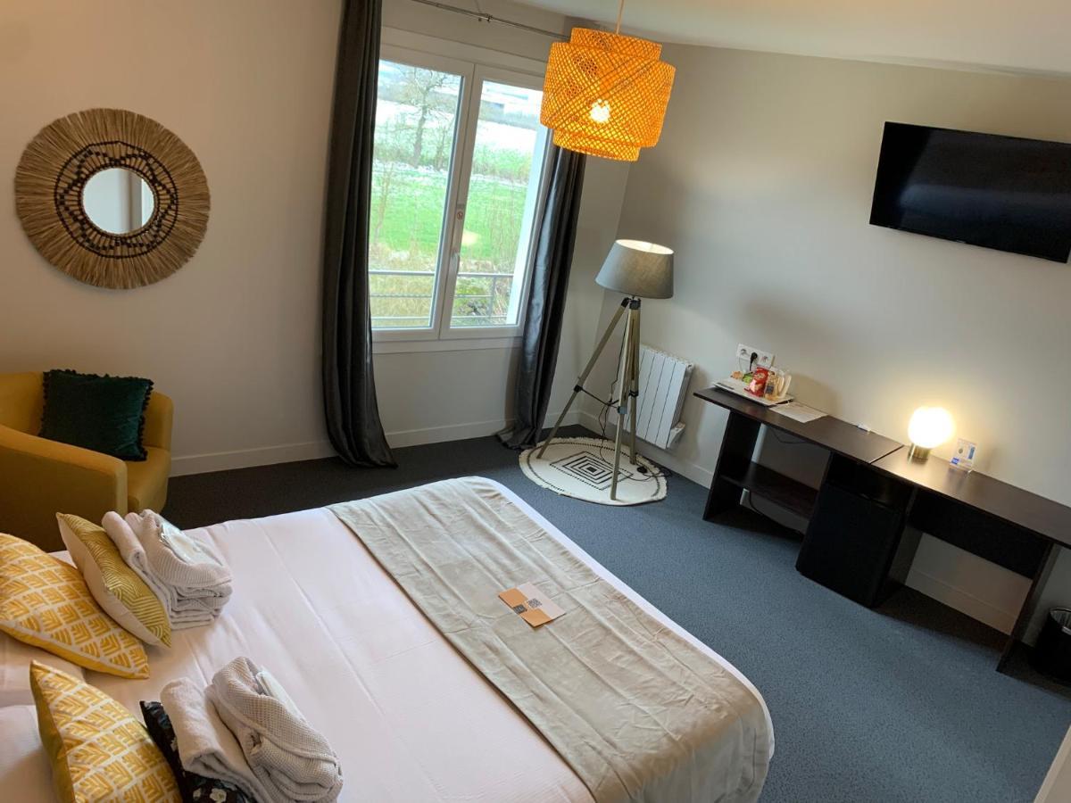 Onet-le-Chateau Logis Hotel Aux Berges De L'Aveyron מראה חיצוני תמונה